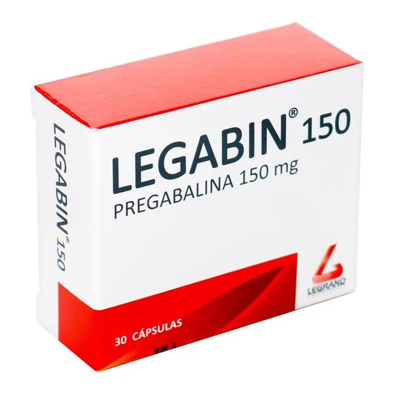 Legabin 150 mg 30 cápsulas