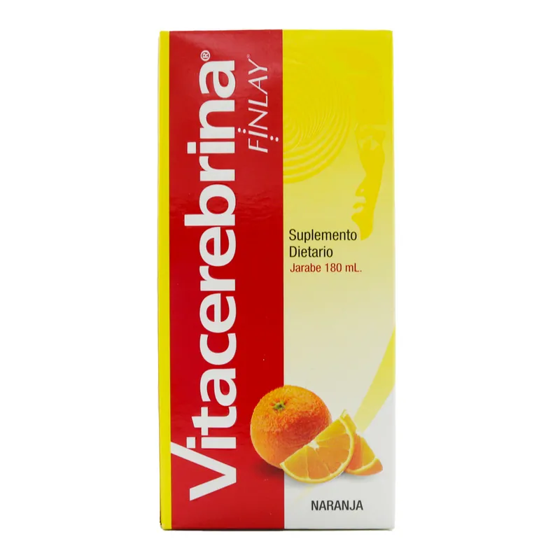 Vitacerebrina jarabe Naranja 180 mL