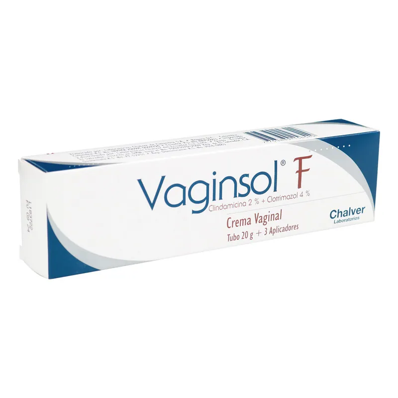 Vaginsol F crema Vag 20 g 3 Apl