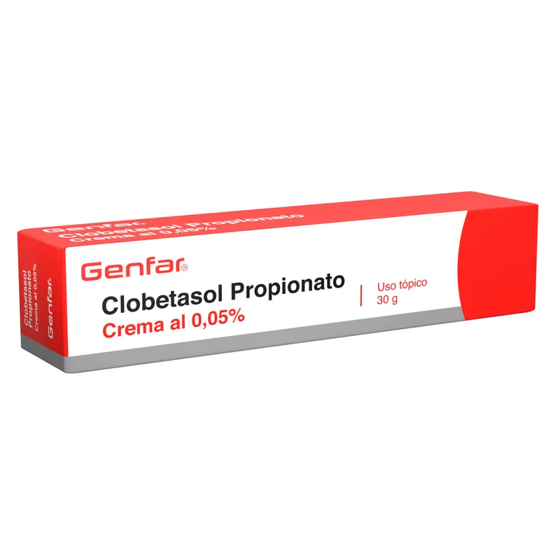 Clobetasol 0.05% crema 30 g GF