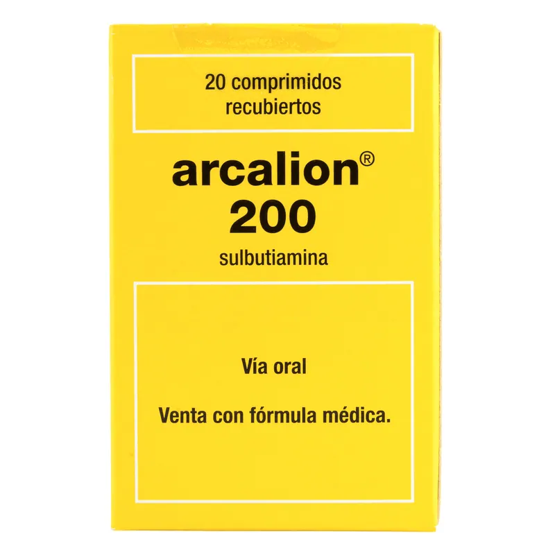 Arcalion 200 mg 20 tabletas