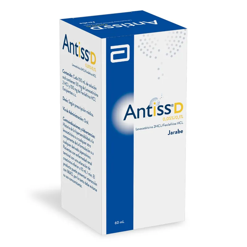 Antiss D jarabe 60 mL