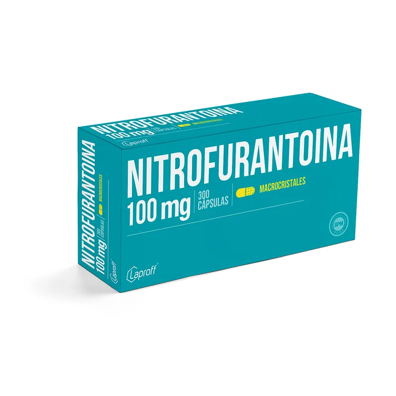 Nitrofurantoina 100 mg 300 cápsulas LP