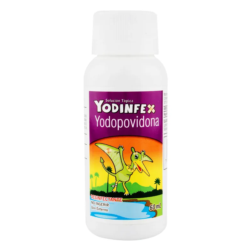 Yodinfex solución tópica 60 mL LP