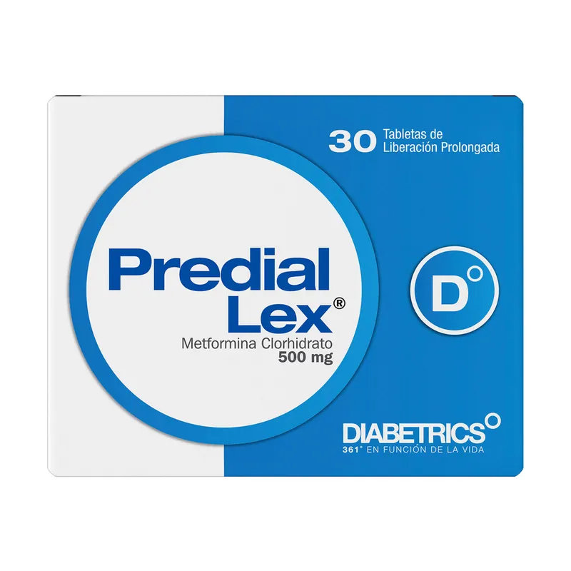 Predial Lex 500 mg 30 tabletas