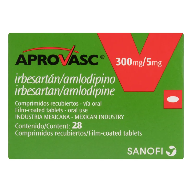 Aprovasc 300/5 mg 28 tabletas
