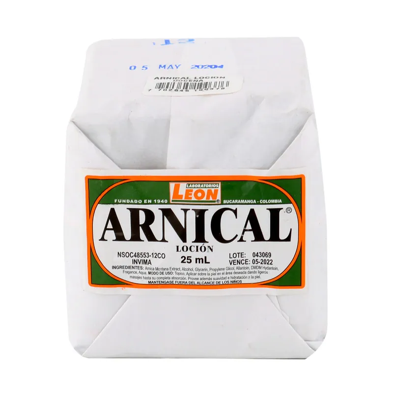 Arnical loción 25 mL 12 unidades Leon