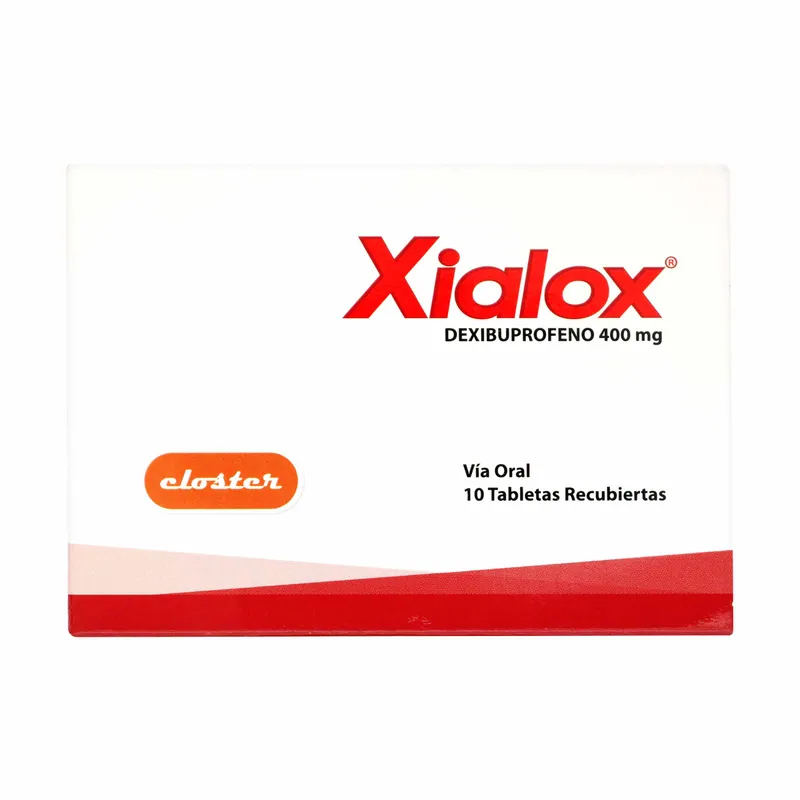 Xialox 400 mg 10 tabletas