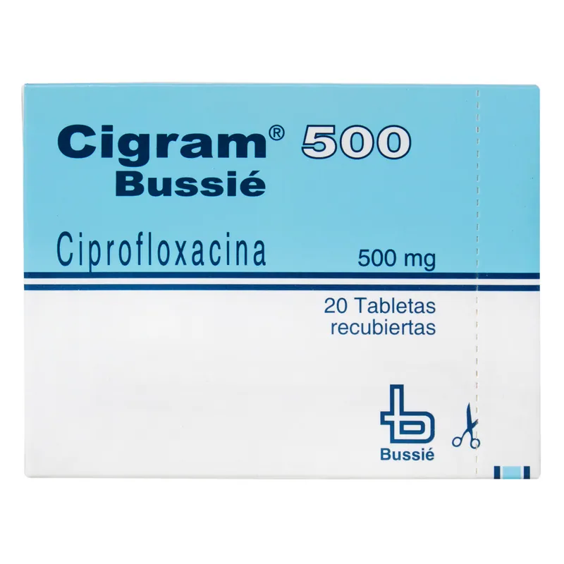 Cigram 500 mg 20 tabletas