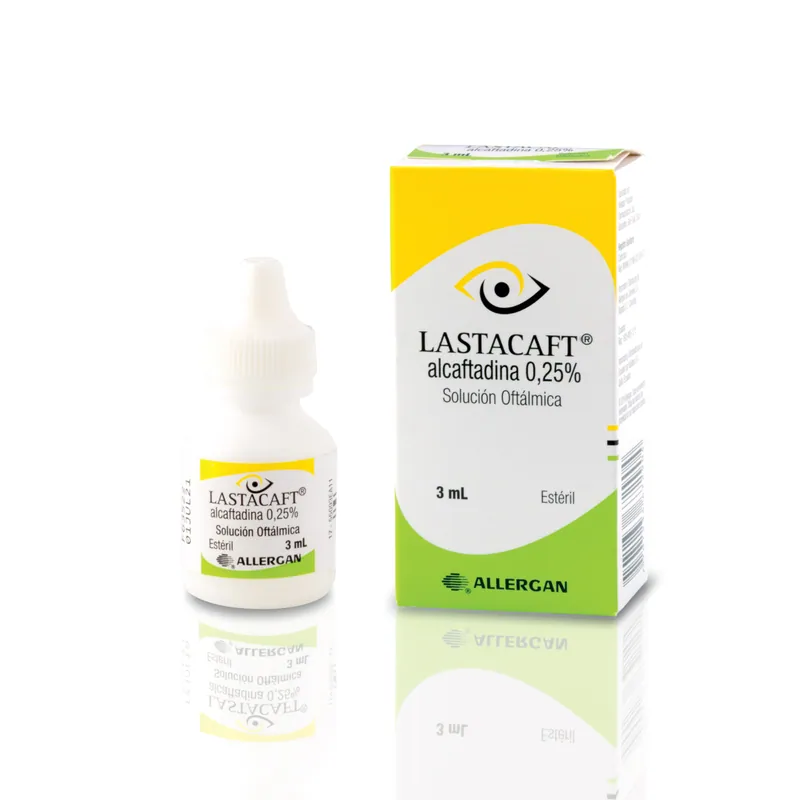 Lastacaft solución oftálmico 3 mL