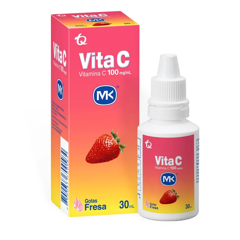 Vitamina Vita C Got 100 mg Fre 30 mL MK