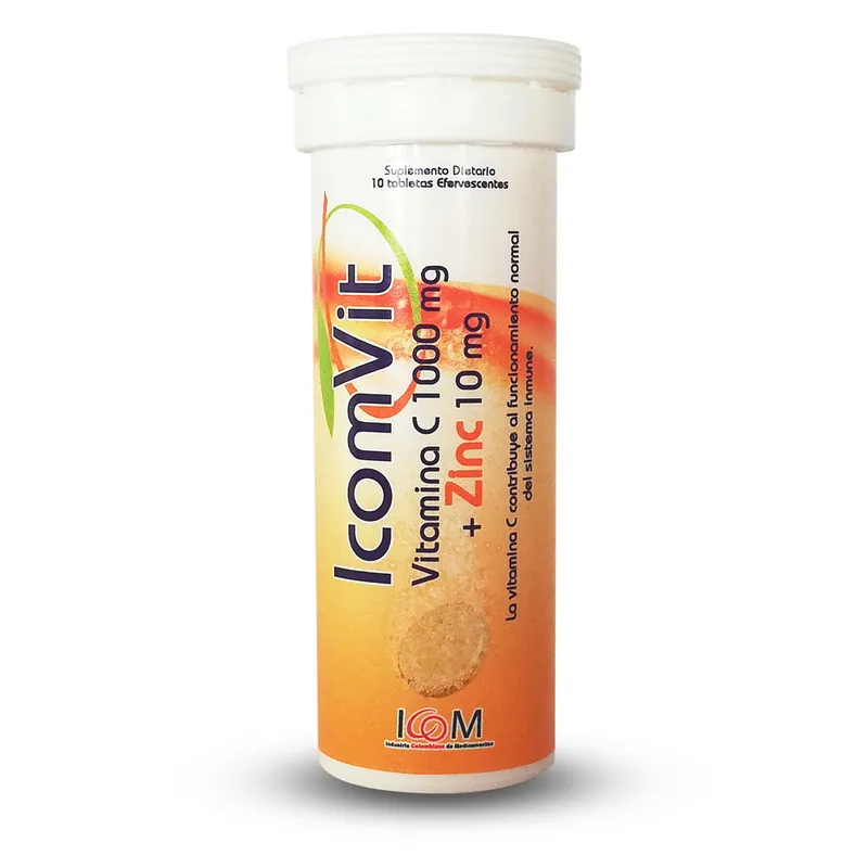 Icomvit Efervescente Naranja 10 tabletas ICOM