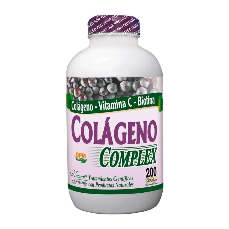 Colágeno Complex 200 cápsulas NF