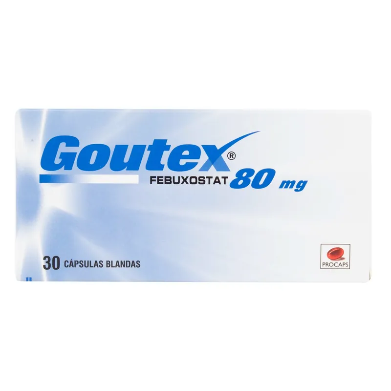 Goutex 80 mg 30 cápsulas Blandas