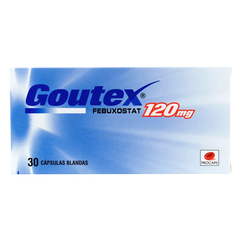 Goutex 120 mg 30 cápsulas Blandas
