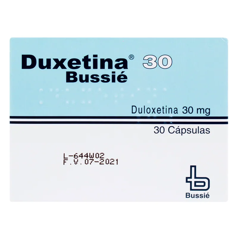 Duxetina 30 mg 30 cápsulas