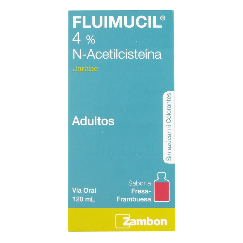 Fluimucil Adulto jarabe 4% 120 mL