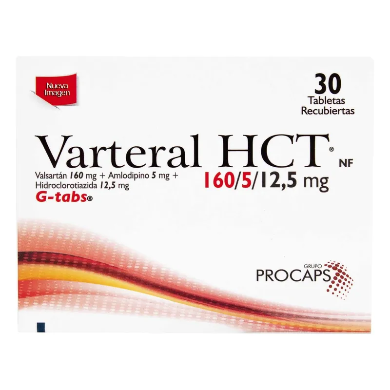 Varteral HCT 160/5/12.5m 30tbs(a