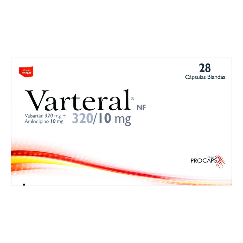 Varteral 320/10 mg 28 tabletas