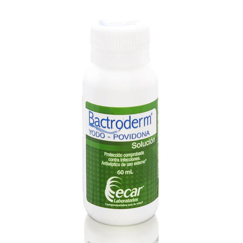 Bactroderm Yodopovidona solución 60 mL