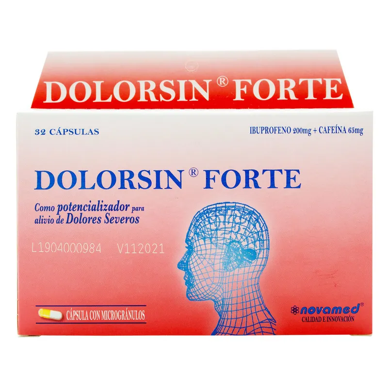 Dolorsin Forte 200 mg 32 cápsulas