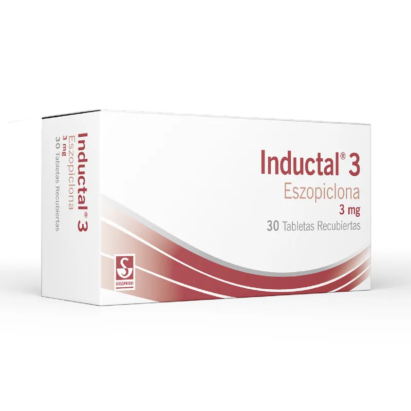 Inductal Eszopicl 3 mg 30 tabletas