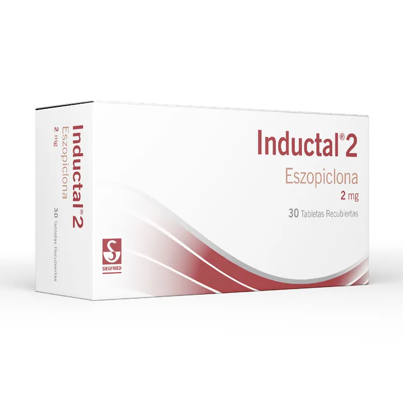 Inductal Eszopiclona 2 mg 30 tabletas