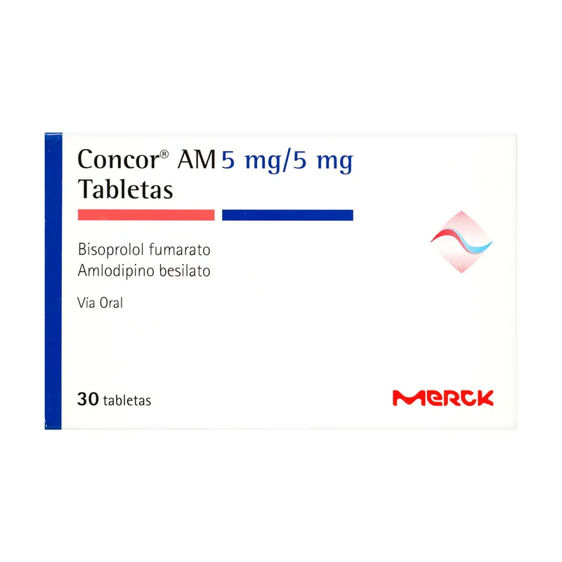 Concor Am 5 mg/5 mg 30 tabletas