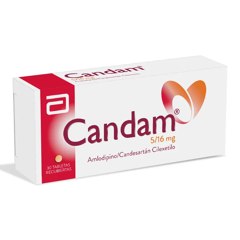 Candam 5/16 mg 30 tabletas