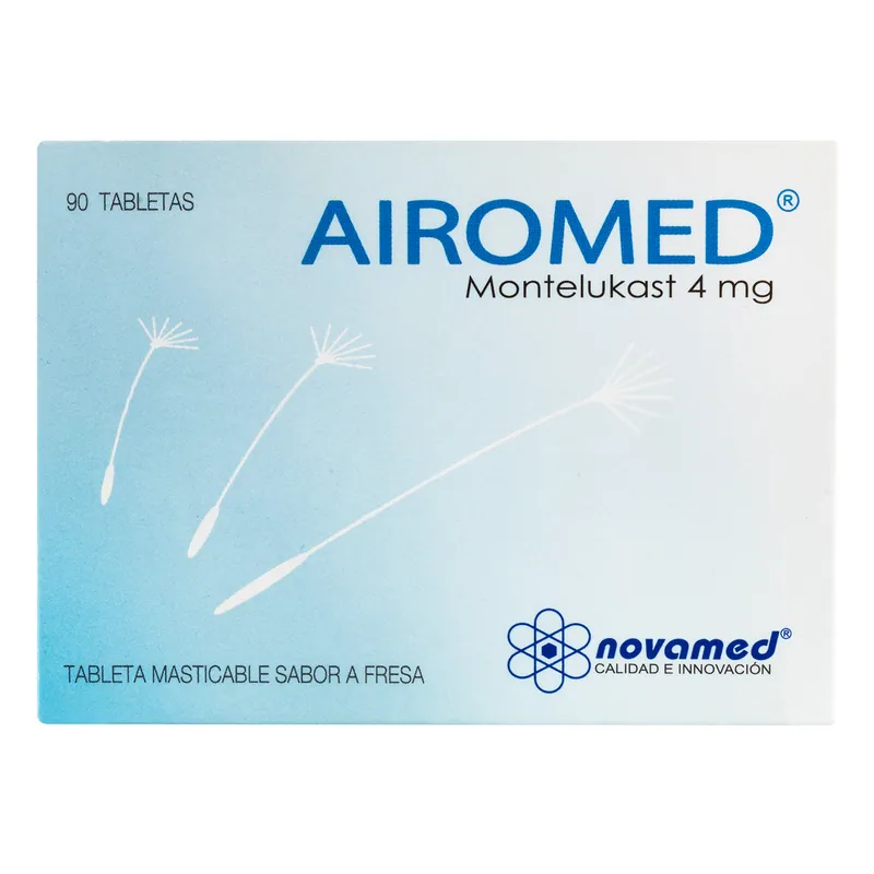 Airomed 4 mg 90 tabletas