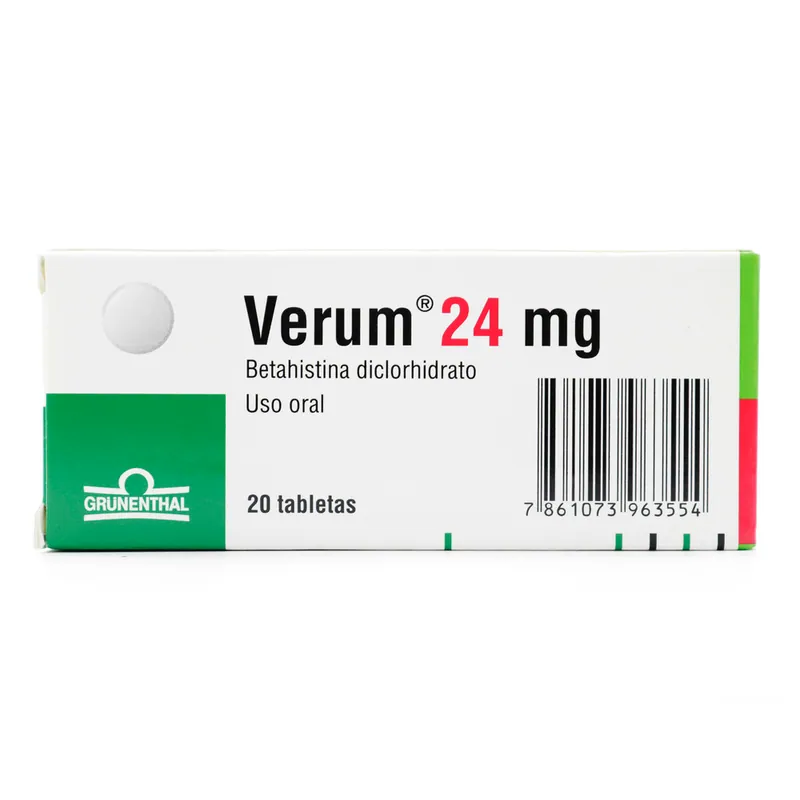 Verum 24 mg 20 tabletas