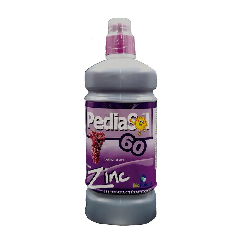 Pediasol Zinc 60 Uva 500 mL