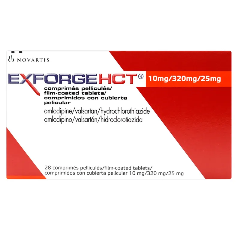 Exforge HCT 10/320/m 28(3%+