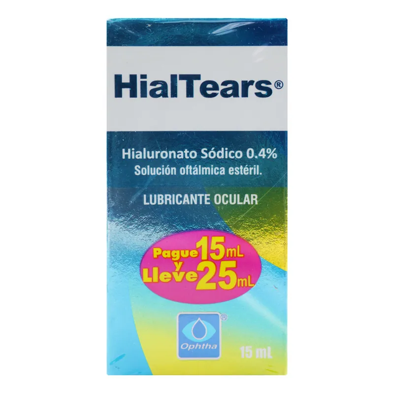 Hialtears gotas 15 mL gotas 10 mL