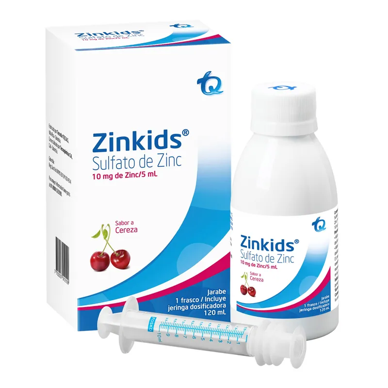 Zinkids jarabe 120 mL