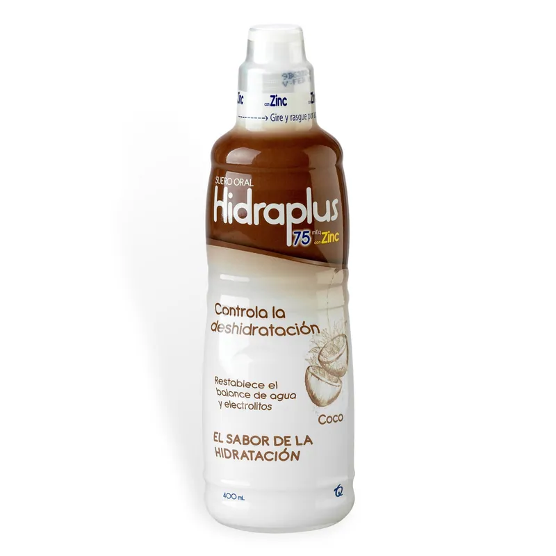 Hidraplus 75 Zinc Coco 400 mL Suero O