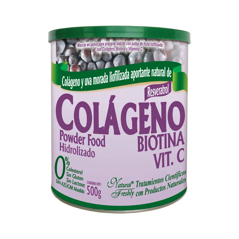 Colágeno con Resveratrol Polvo 500 g