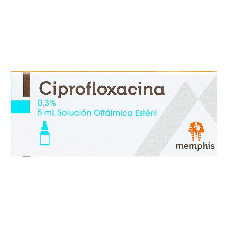 Ciprofloxacina 0.3%gotas Oftal 5 mL MP