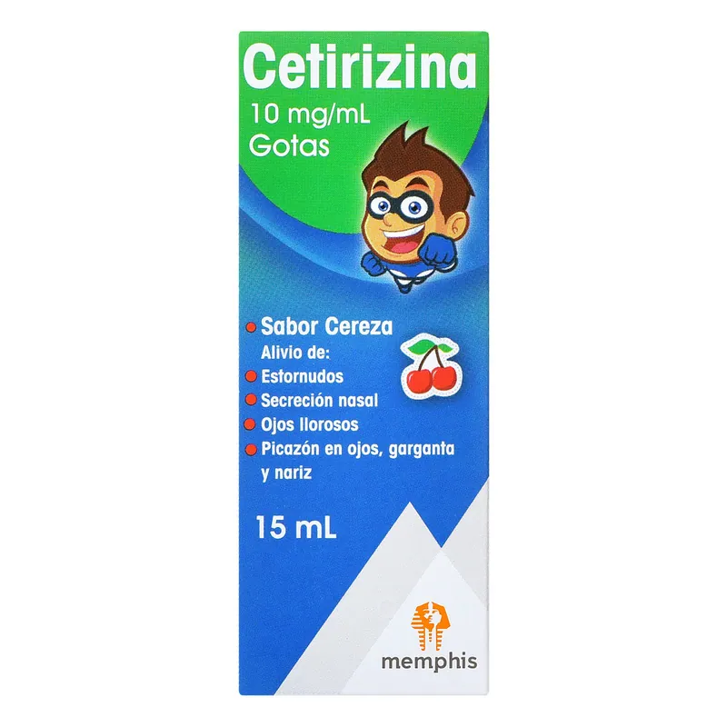 Cetirizina 1% gotas 15 mL MP