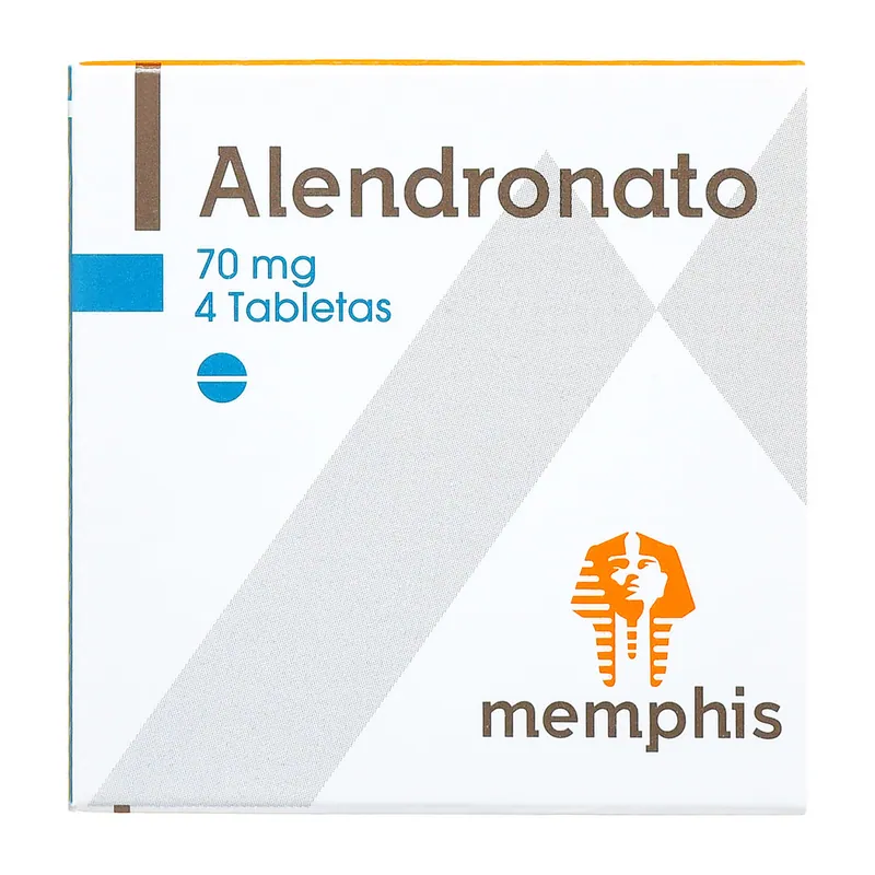 Alendronato 70 mg 4 tabletas MP