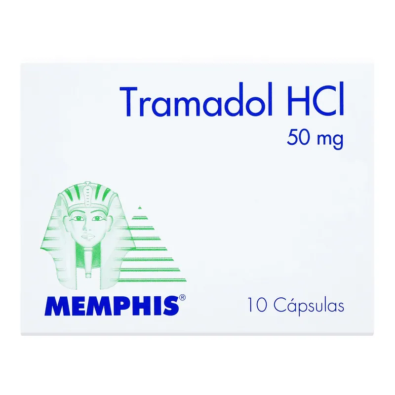 Tramadol 50 mg 10 cápsulas MP