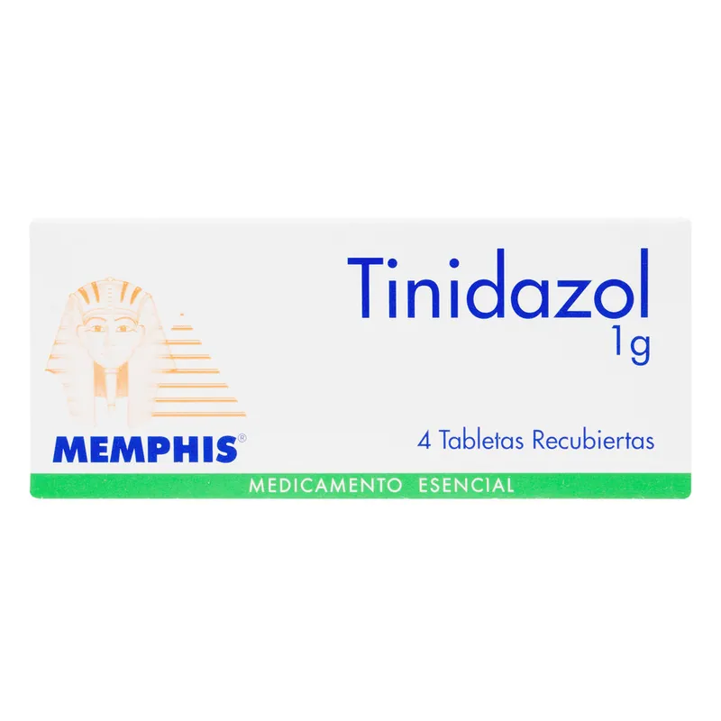 Tinidazol 1 g 4 tabletas MP