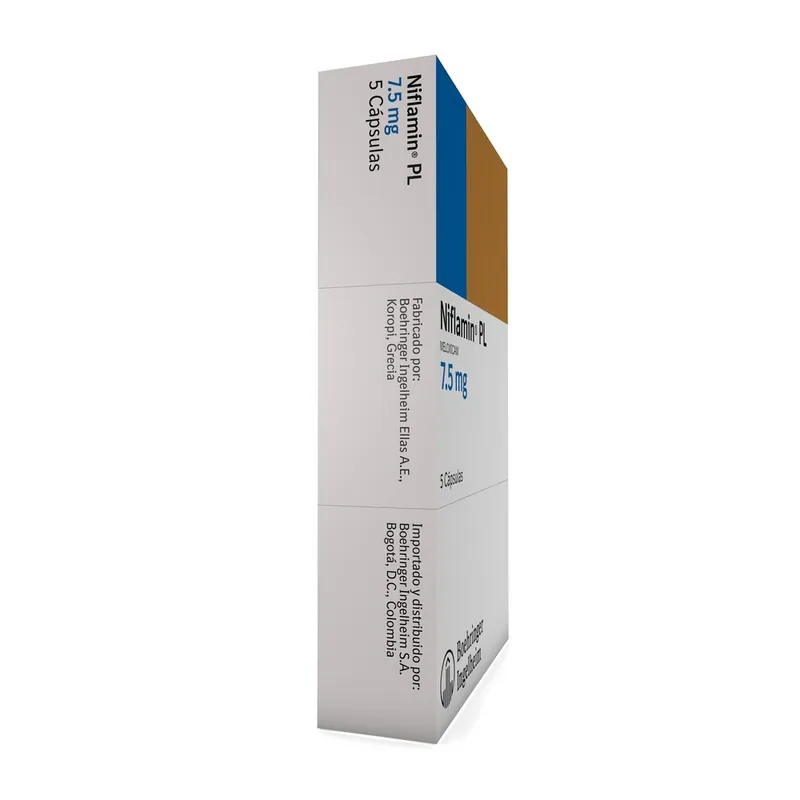 Niflamin Pl 7.5 mg 5 cápsulas