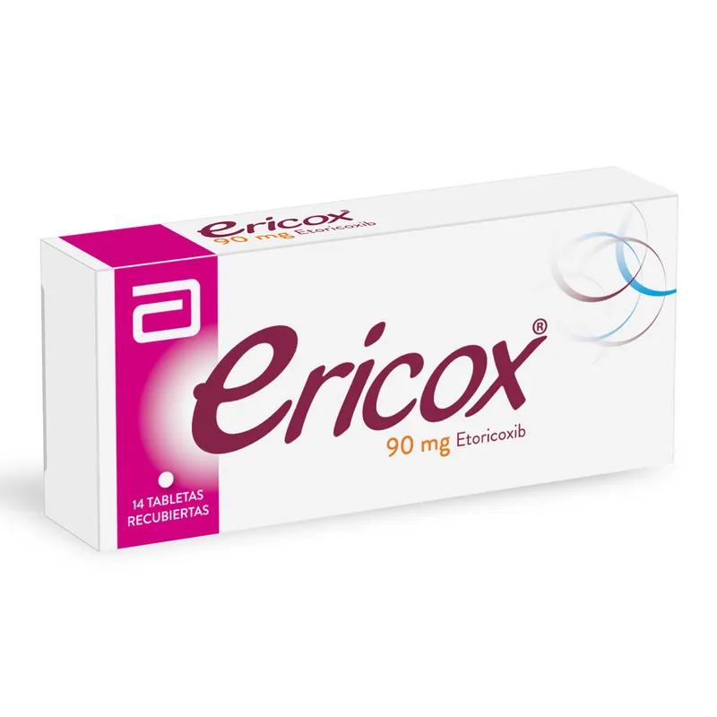 Ericox 90 mg 14 tabletas