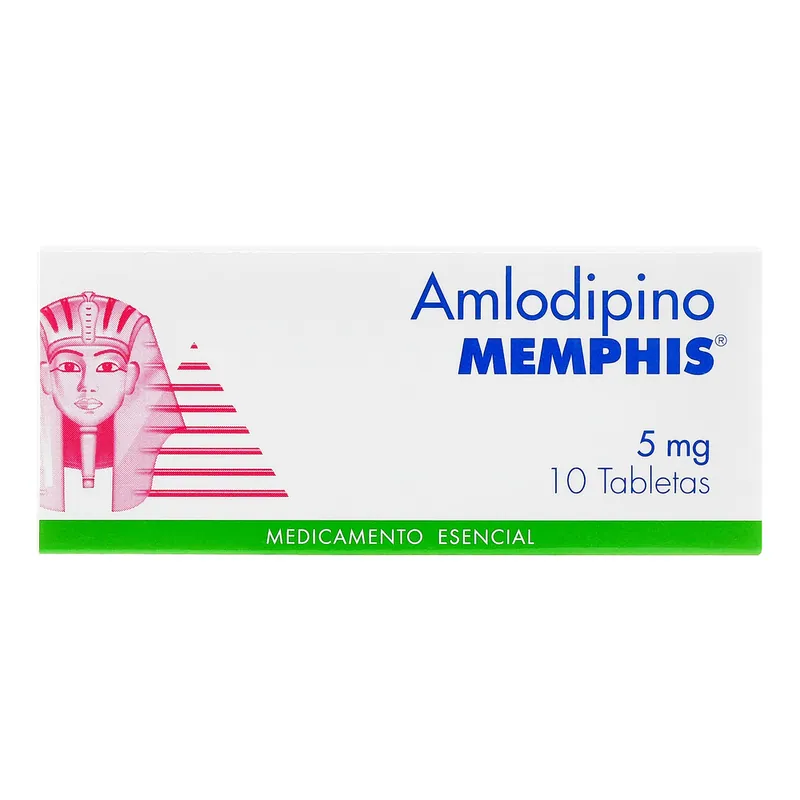Amlodipino 5 mg 10 tabletas MP
