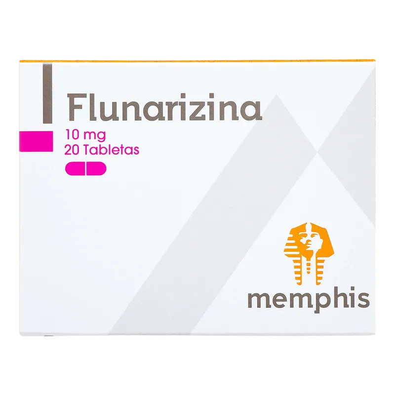 Flunarizina 10 mg 20 tabletas MP