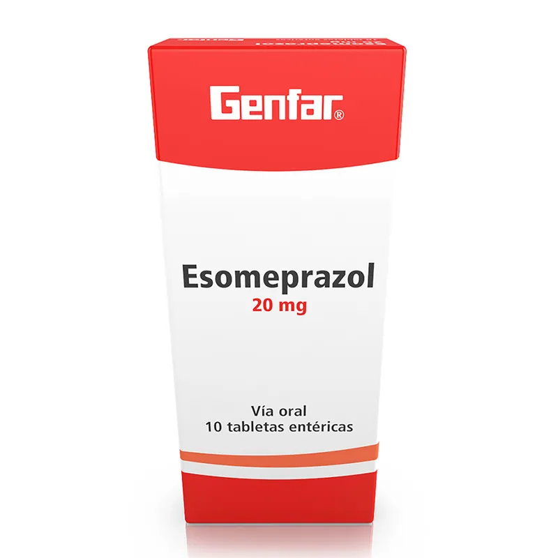 Esomeprazol 20 mg 10 tabletas GF