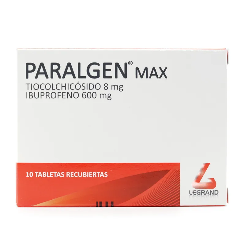 Paralgen Max 10 tabletas