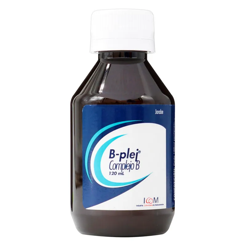 B Plej jarabe 120 mL ICOM