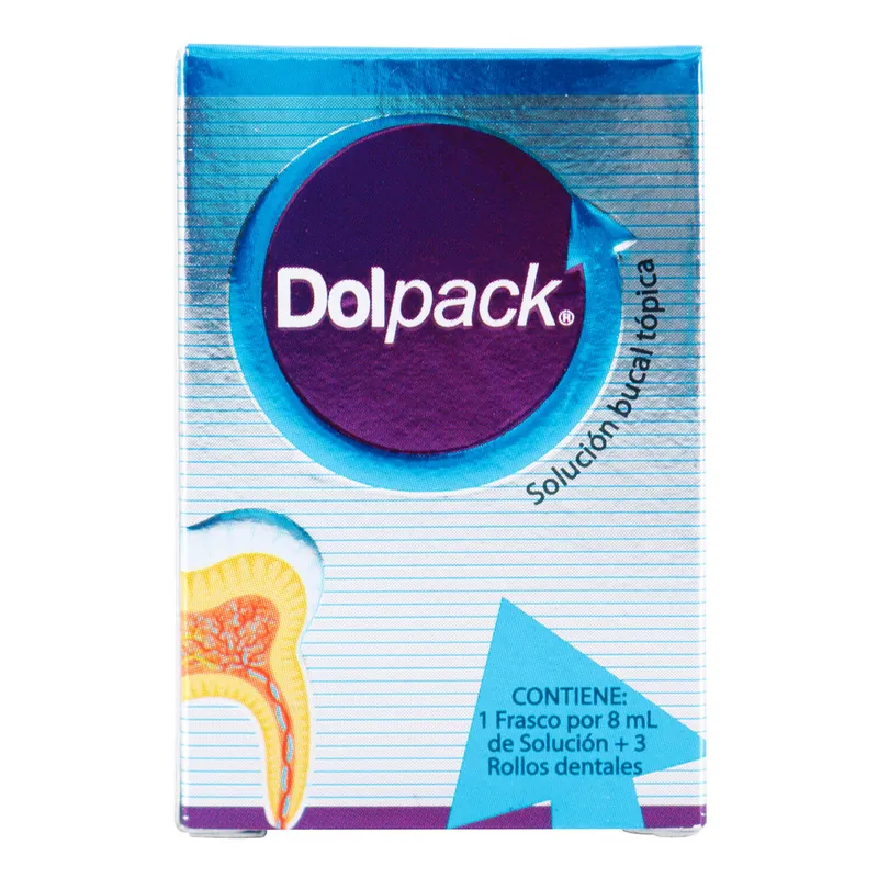 Calzas Dolpack 8 mL +3 rollos Dentales